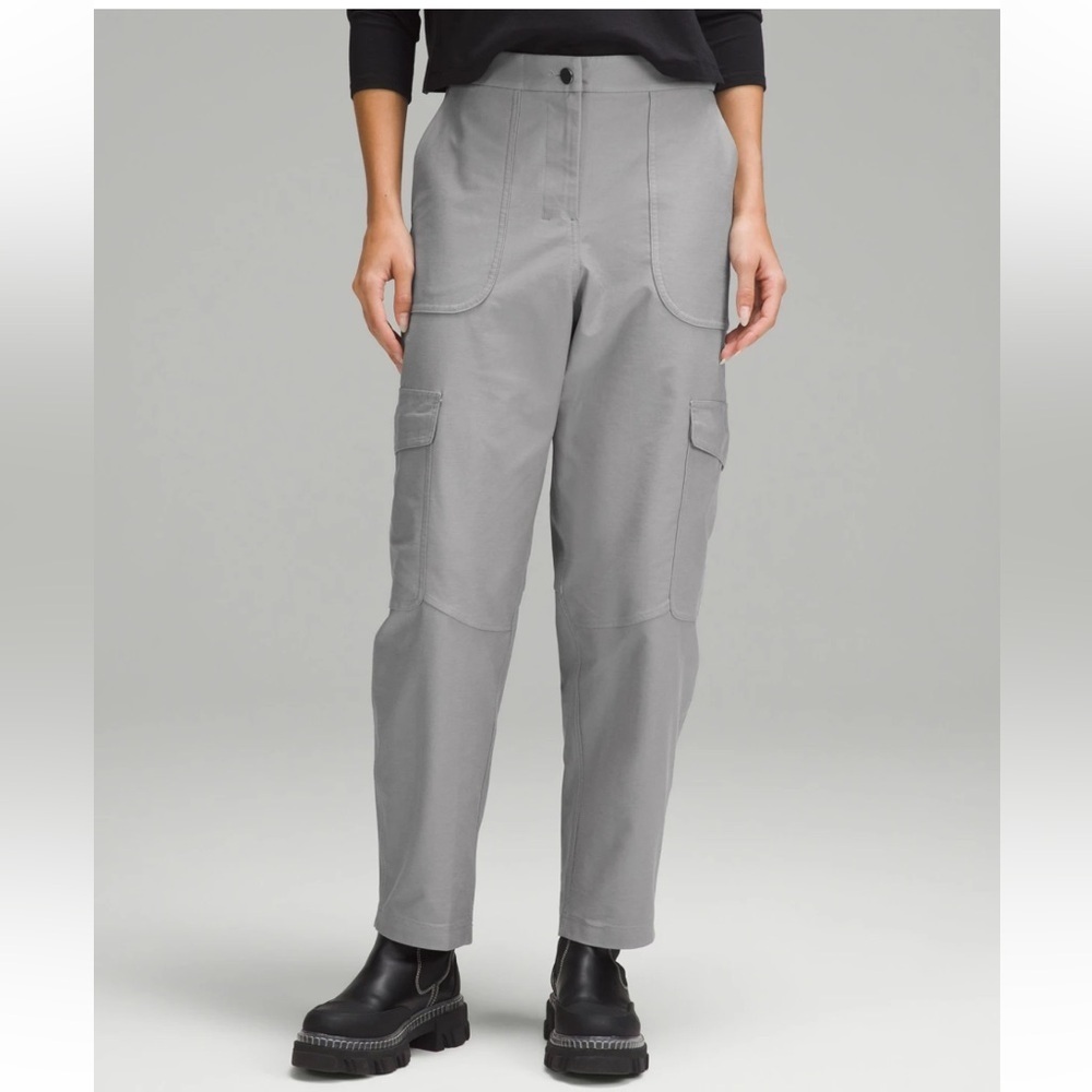Lululemon Light Utilitech Cargo Pocket High-Rise Pant Graphite Grey Woman’s 26